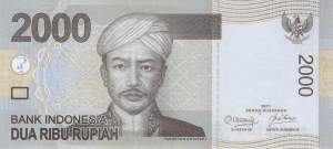 Indonesien 2000 Rupiah 2011 p148c